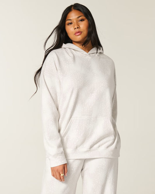 Hollister Oversized fawn-print set