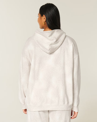Hollister Oversized fawn-print set