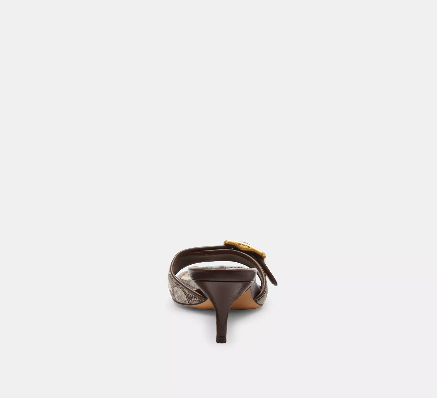 Coach Margot Sandal In Signature Jacquard
