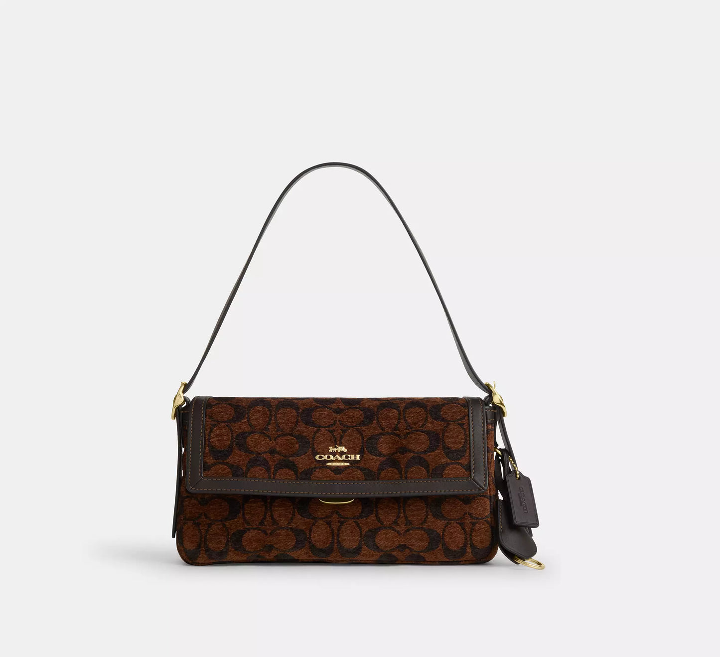 Coach Etta Chenille Shoulder Bag