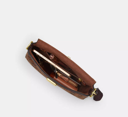 Coach Etta Chenille Shoulder Bag
